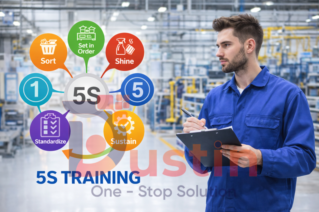 Triển khai 5S trong doanh nghiệp sản xuất – quản lý trực quan