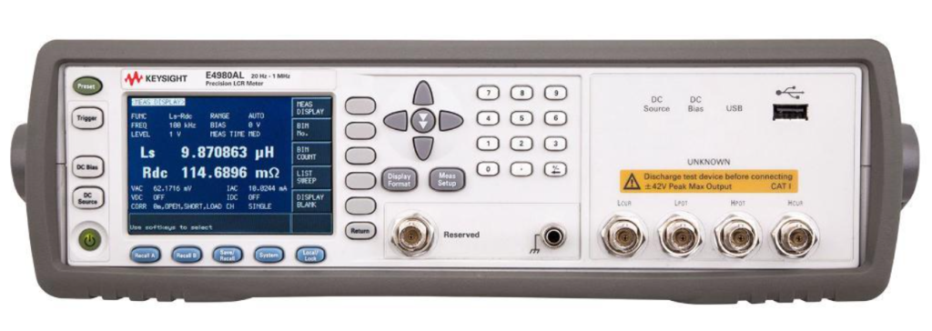 Sửa chữa máy đo LCR Keysight E4980AL