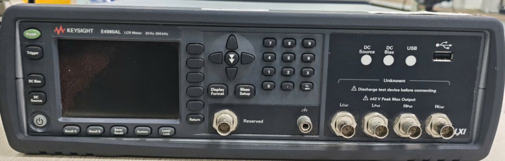 Sửa chữa máy đo LCR Keysight E4980AL